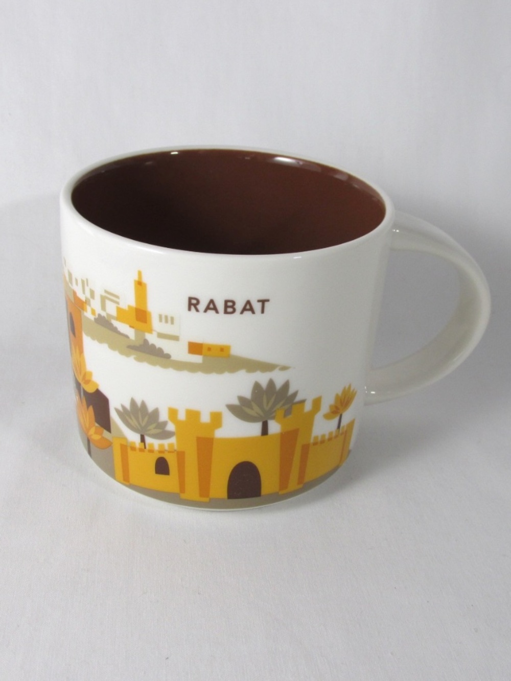 Starbucks Coffee Mug Rabat Morocco You Are Here Collection 2015 Udayas Kasbah